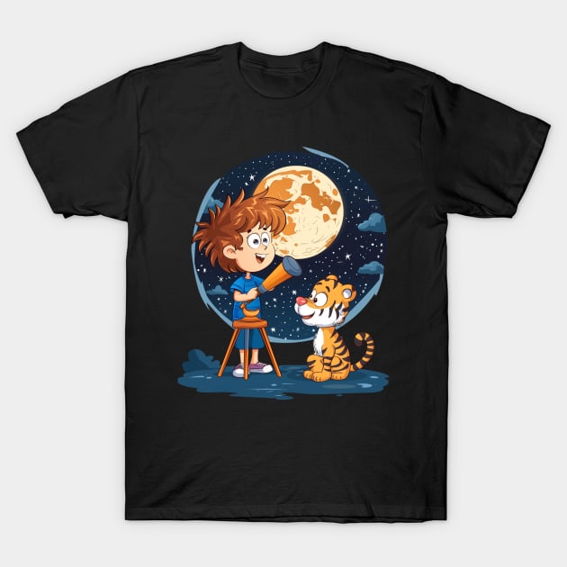 The Legacy of Calvin and Hobbes Continues T-Shirt by Church Green